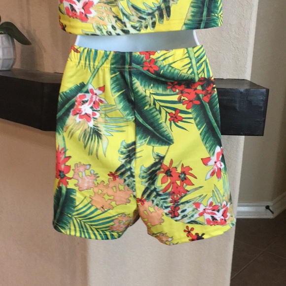 Bohemian 3 Piece Swimsuit Bathing Suit With Cover Up Extra Large NWOT - Picture 8 of 10